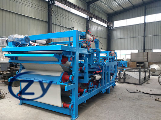 acero de carbono de desecación de la humedad el 67% de la máquina de la prensa de la correa de la fibra de la mandioca 380v